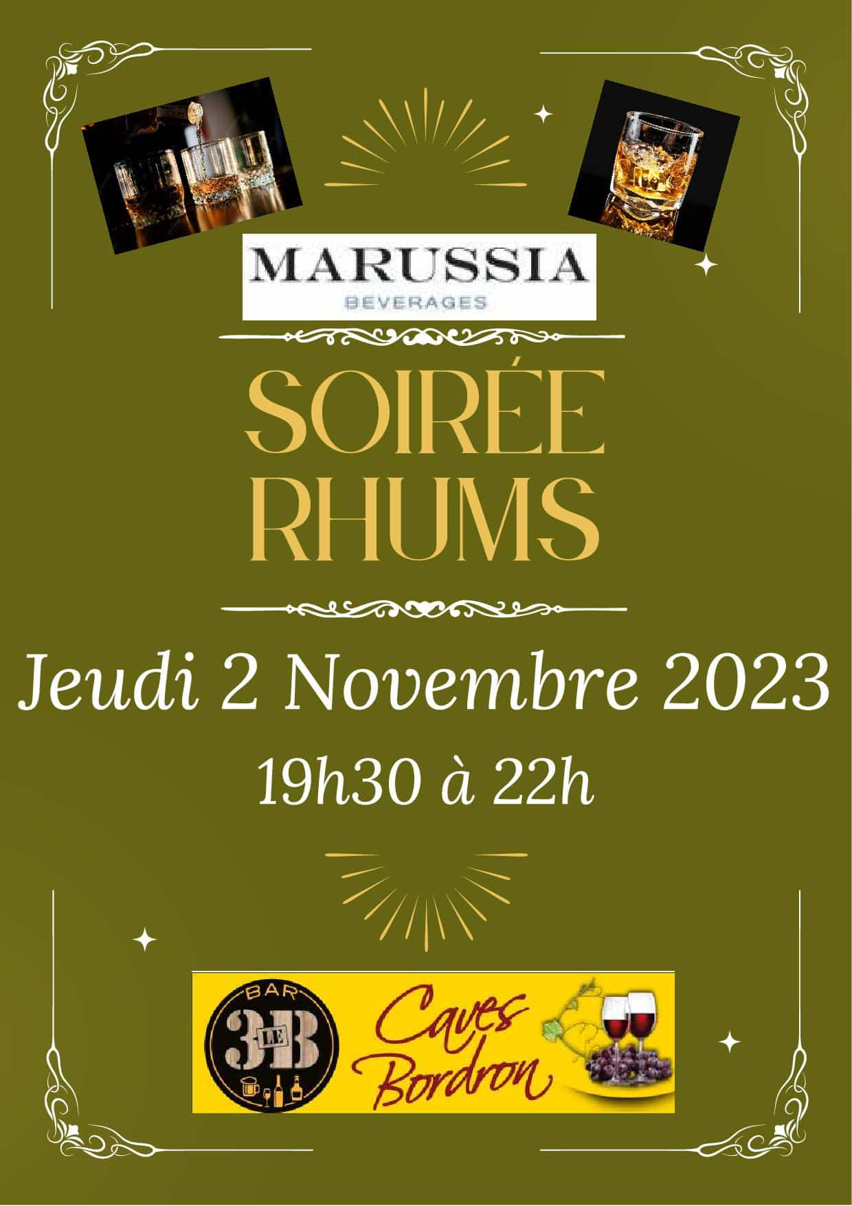 Soirée Rhums