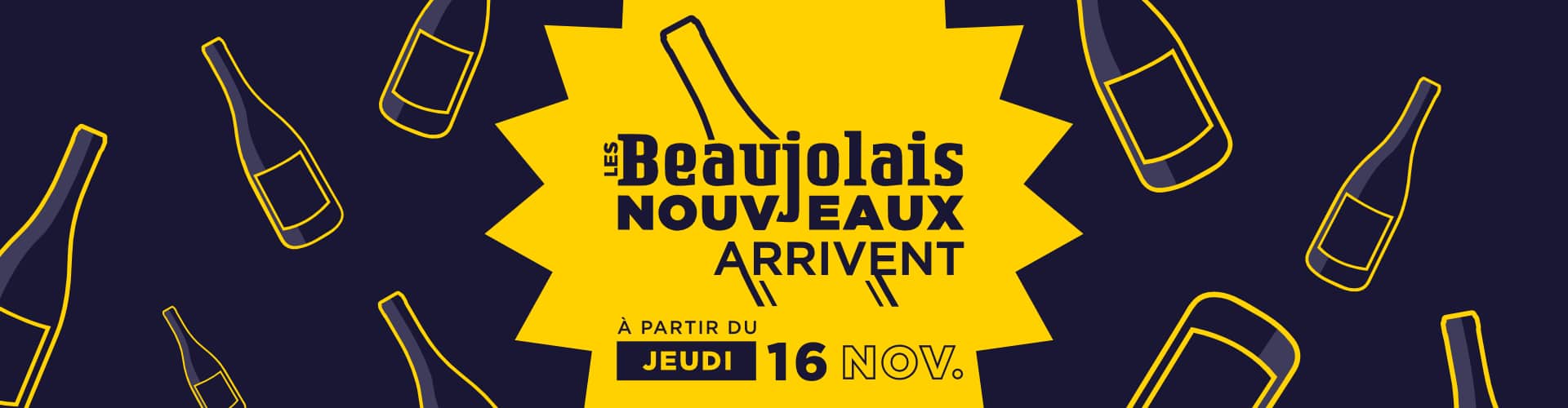 LE BEAUJOLAIS NOUVEAU ARRIVE