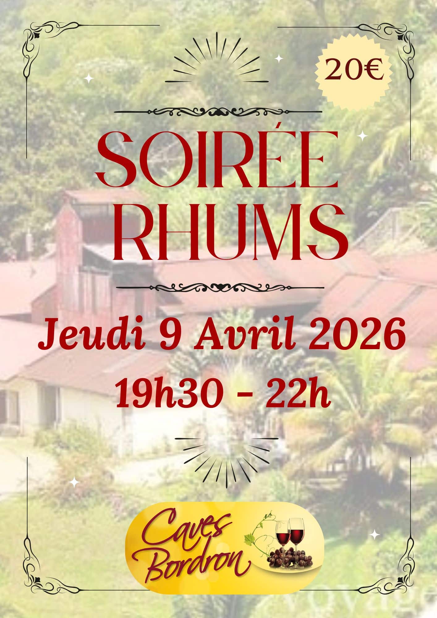 SOIRÉE RHUMS