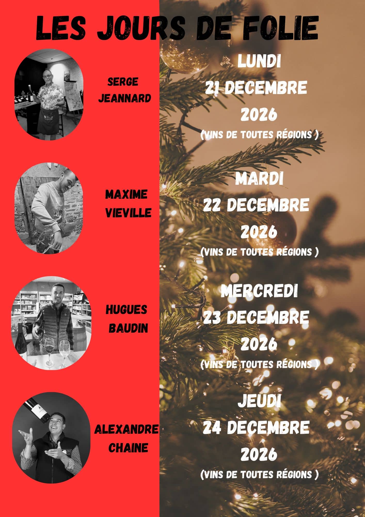 JOURS DE FOLIE