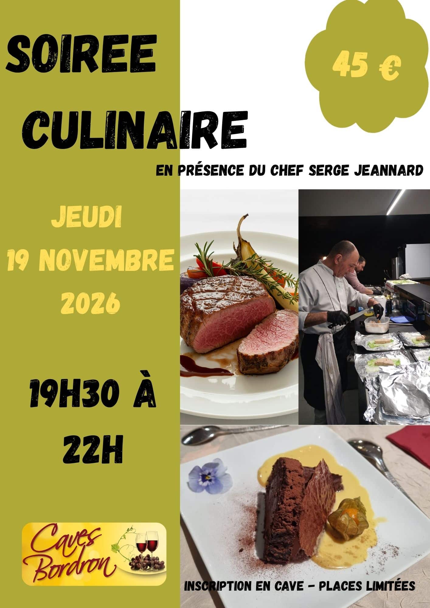 SOIRÉE CULINAIRE